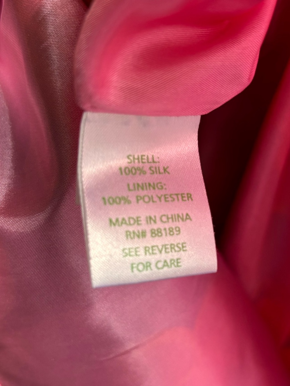 Lilly Pulitzer Anamaria Silk Straight Skirt Starry Blue Drama Queen S - Picture 5 of 6